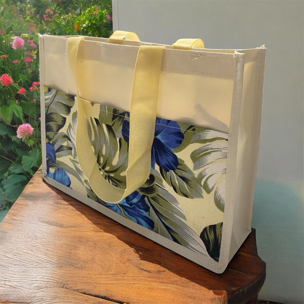 TOTEBAG KANVAS KOMBINASI/SOUVENIR PERNIKAHAN/TOTEBAG KANVAS TERMURAH