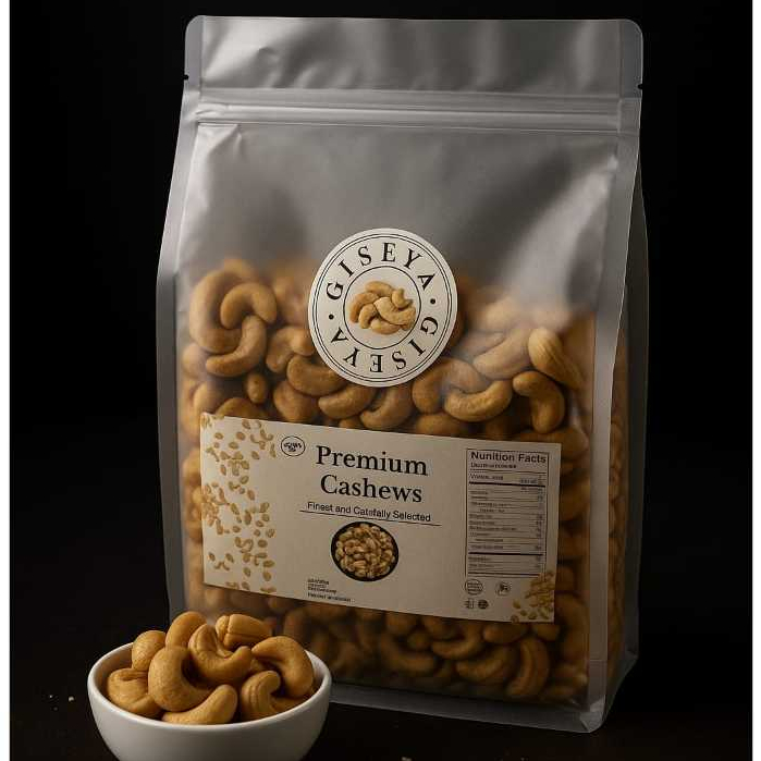 

Kacang Mede Mente Cashew Grade Super Matang / Giseya Grade Super Kacang Mede Mente Mete Cashew