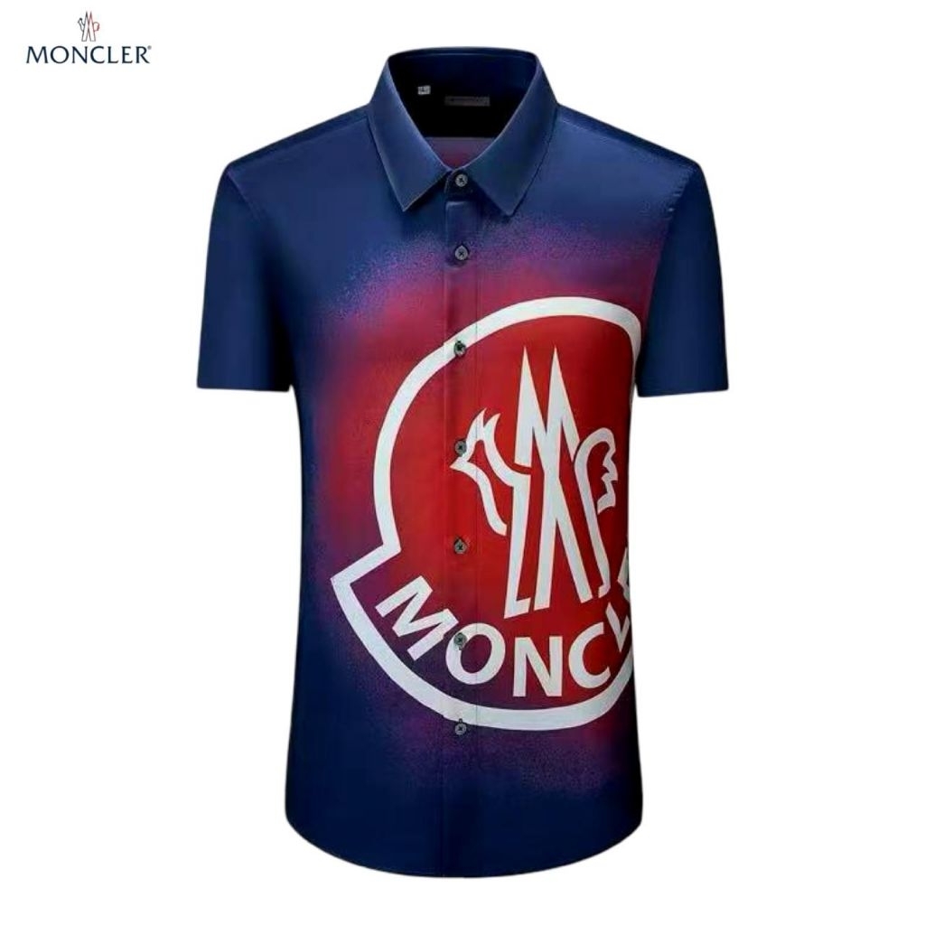MONCLER33315 KEMEJA PENDEK PRIA VIP