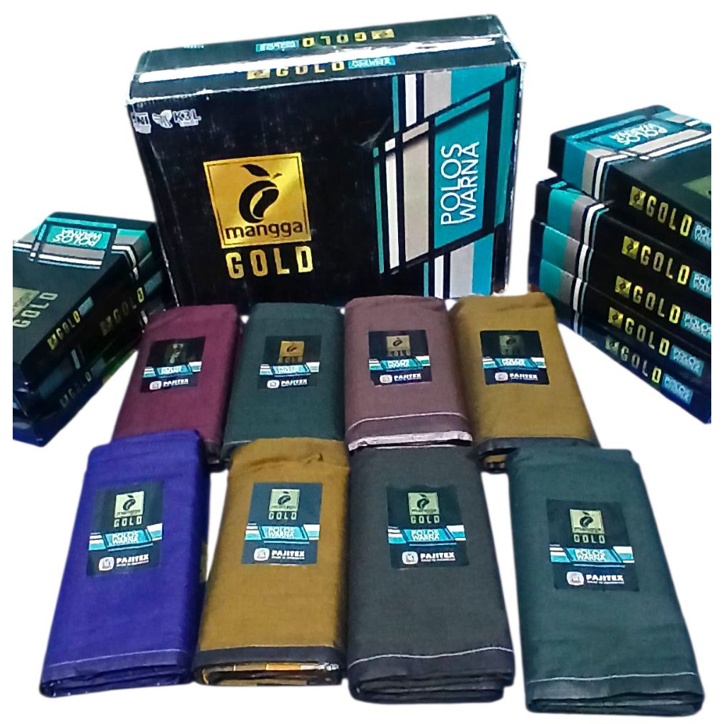 Sarung mangga tumpal polos premium