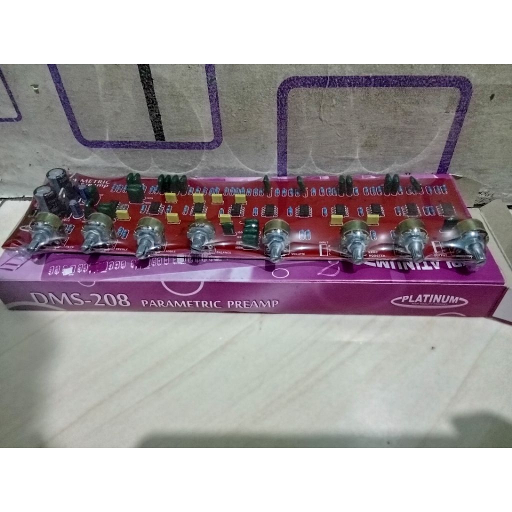 KIT PARAMETRIK STEREO TONE CONTROL DMS 208 PLATINUM