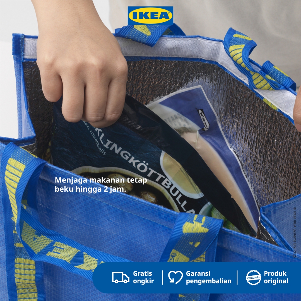 IKEA FRAKTA Tas Pendingin / Cooler Bag Serbaguna 38x40 cm