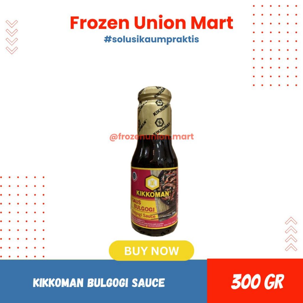 

Kikkoman Bulgogi Sauce 300gr Saus Marinasi Daging