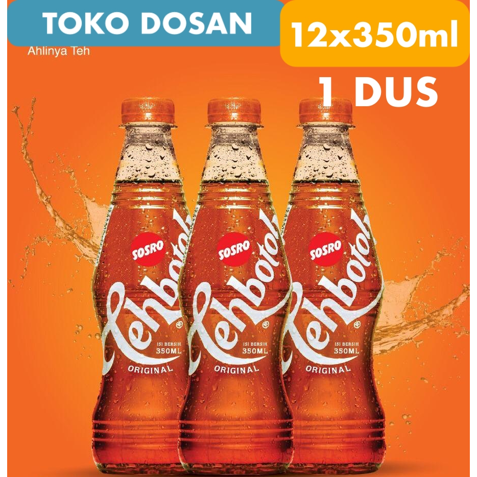 Sosro Teh Botol Sosro 1dus 350ml
