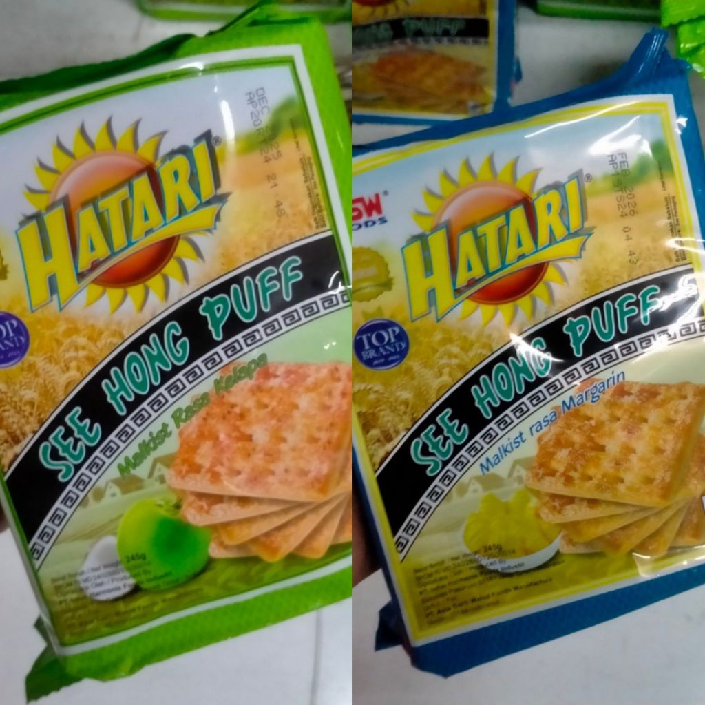 

Hatari Biskuit Gabin 260Gr Cream Creaackers See Hong Puff Malkist