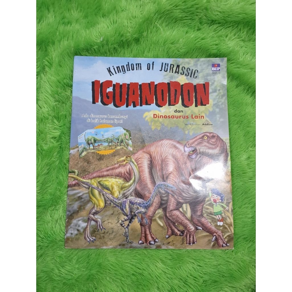 Buku Cerita anak Kingdom of Jurassic Iguanodon dan Dinosaurus Lain