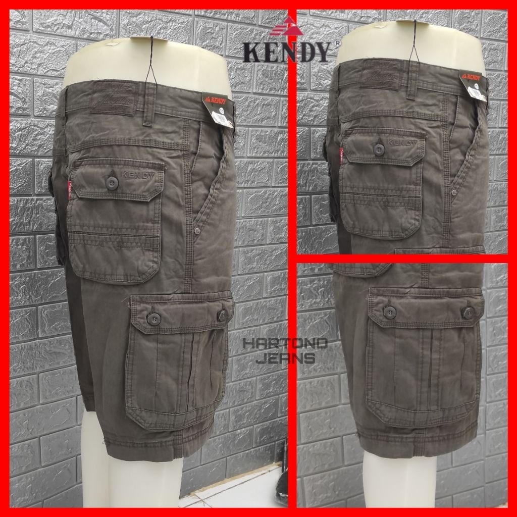 KENDY size 27-38 celana pendek cargo pria / celana pendek gunung / celana pendek cargo kendy / celan