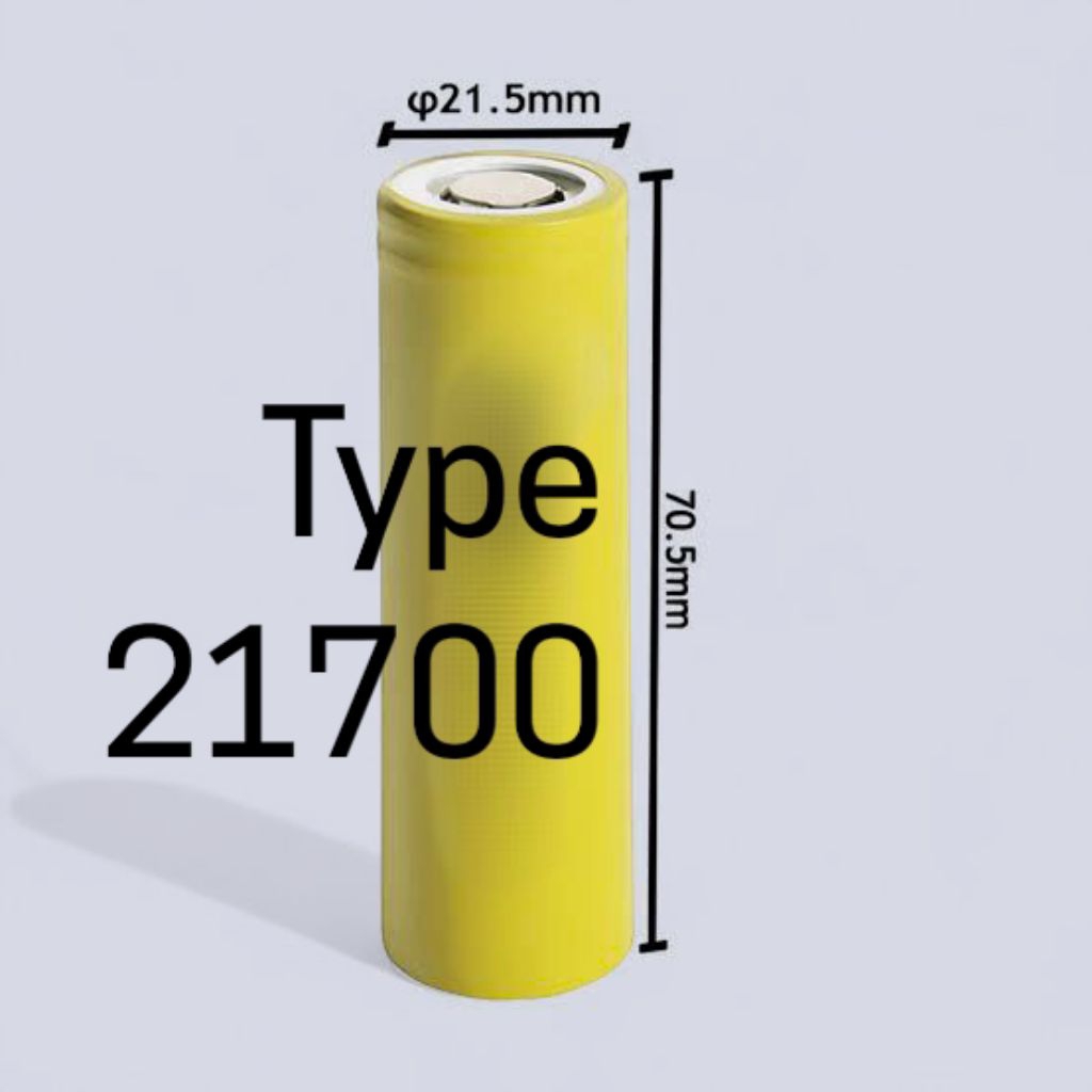 Baterai 21700 4000mah 40mah Kuning NO BRAND baru