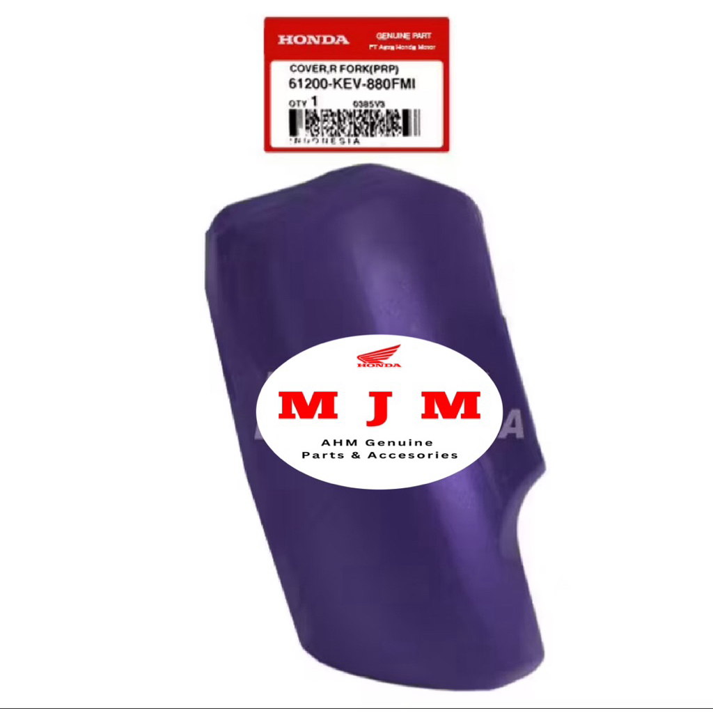 61200-KEV-880FMI Cover Tutup Fork Kanan Supra 100 Lama Ungu