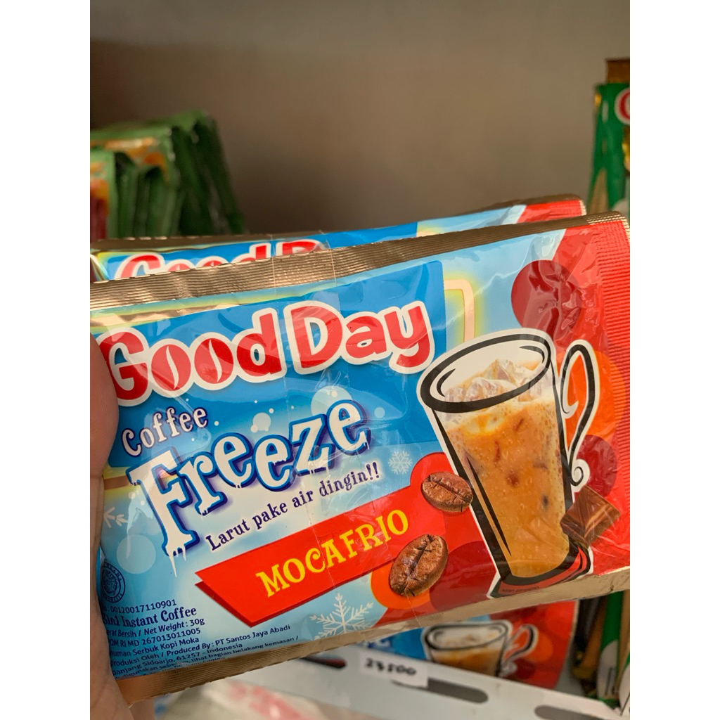 

Good Day Freeze 1 renceng 10 sachet