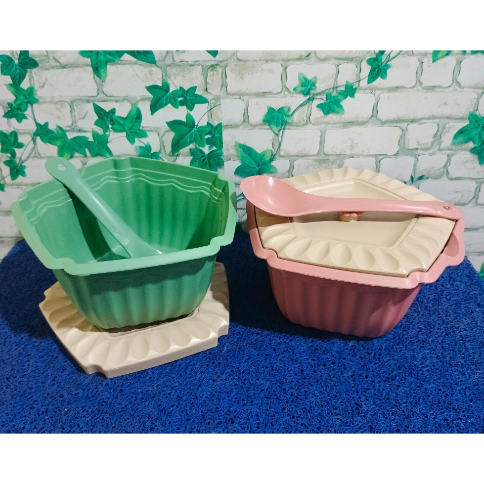 (ISI 6 PCS) BASI SEGI 5 PENTAGON (23CM) / TEMPAT PENYIMPANAN WADAH BASI SAJI MAKANAN SERBAGUNA / BAS