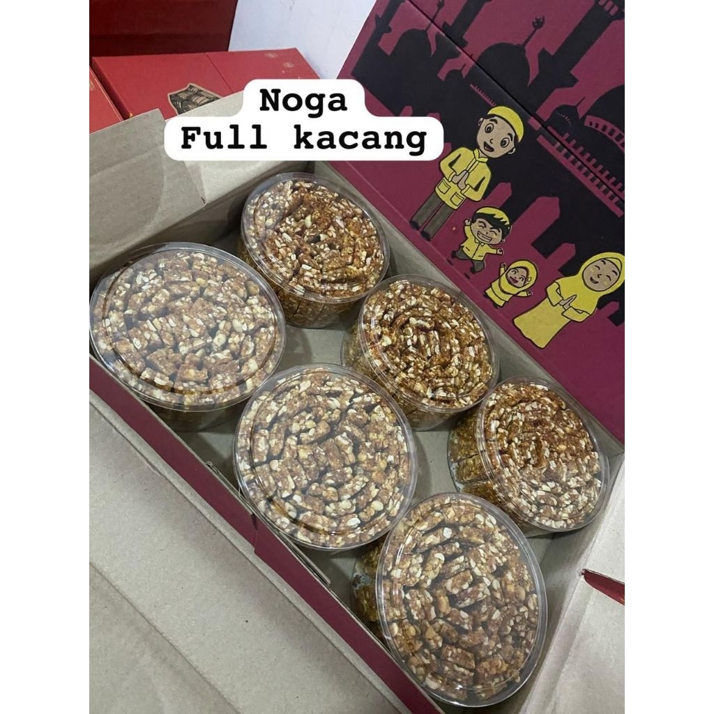 

kue noga full kacang paket hemat