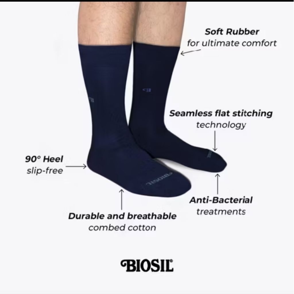 kaos kaki men biosil