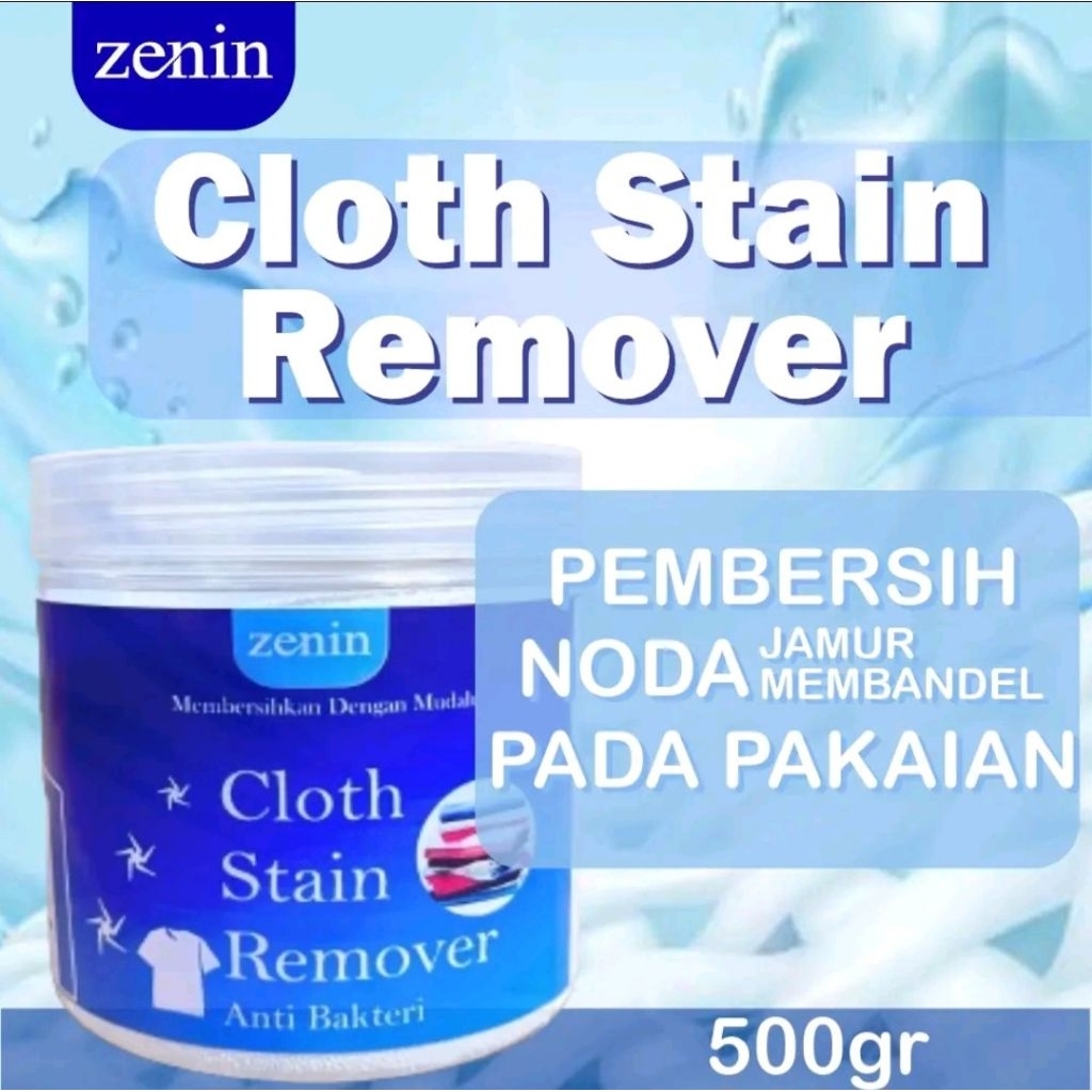 ZENIN CLOTH STAIN REMOVER PENGHILANG NODA PAKIAN MEMBANDEL 500gr