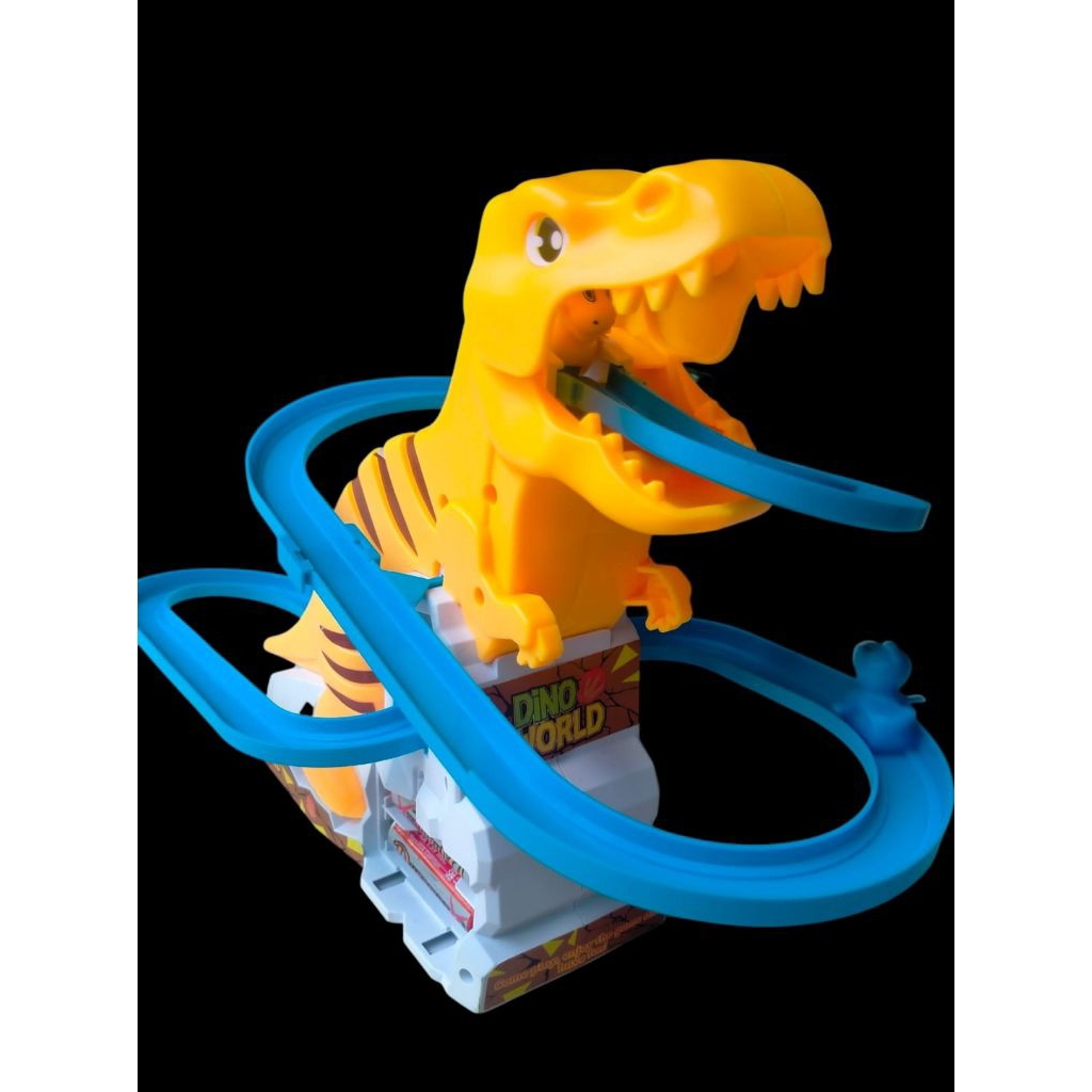 Mainan Seluncuran Otomatis Dino World – Dino Track Playset Anak Edukatif