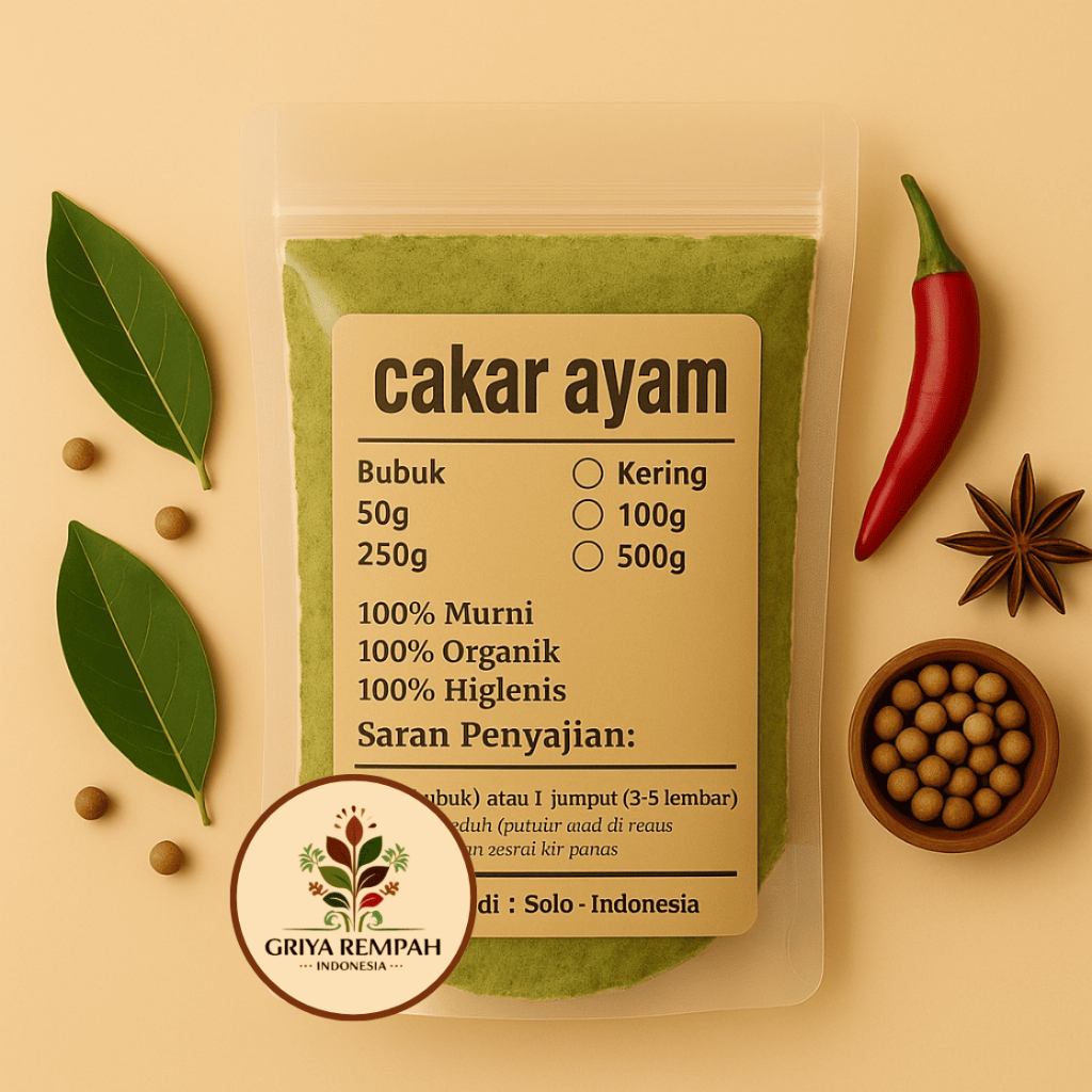 

DAUN CAKAR AYAM BUBUK 100 GRAM Alami – Rumput solo Ceker pitik Ramuan Rempah Herbal Kering Jamu Tradisional Berkualitas Simplisia Selaginella doederleinii