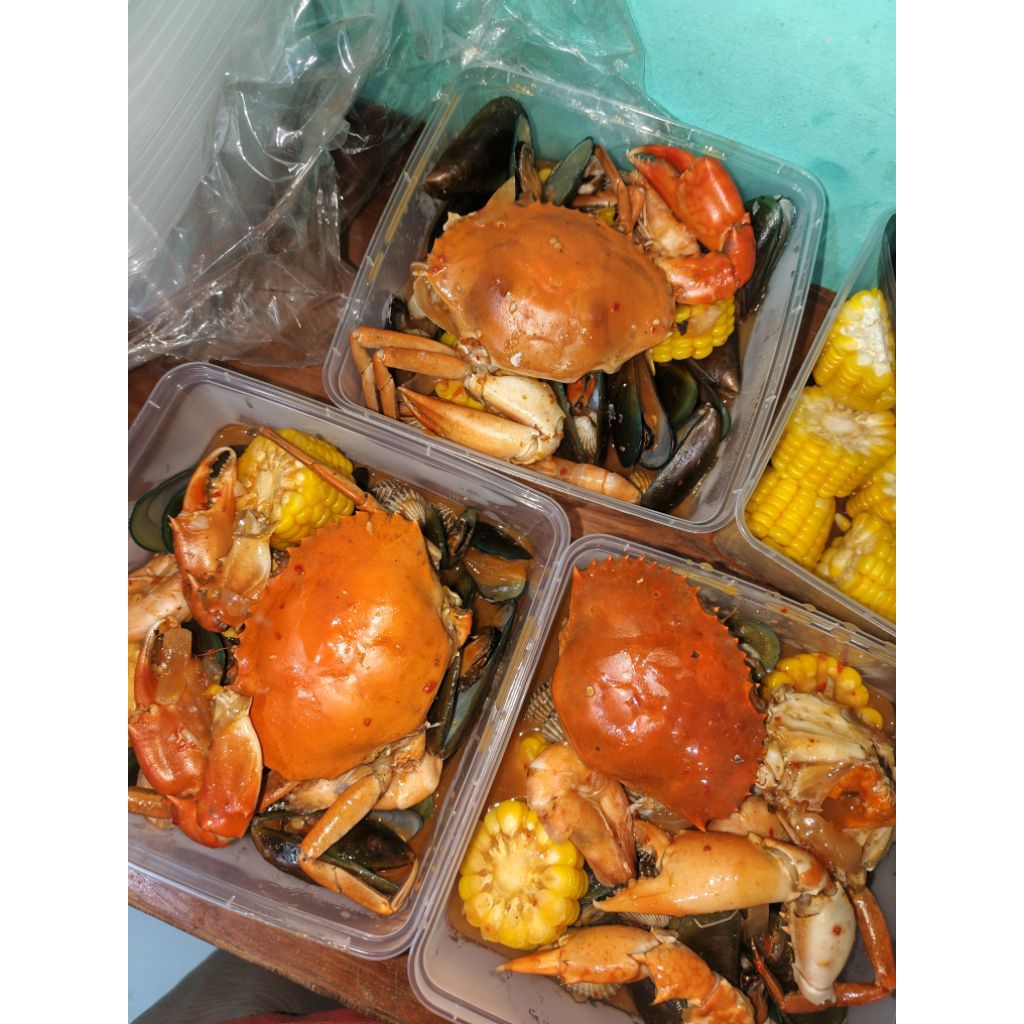 SEAFOOD MIX KEPITING SAUS PADANG | kalideres
