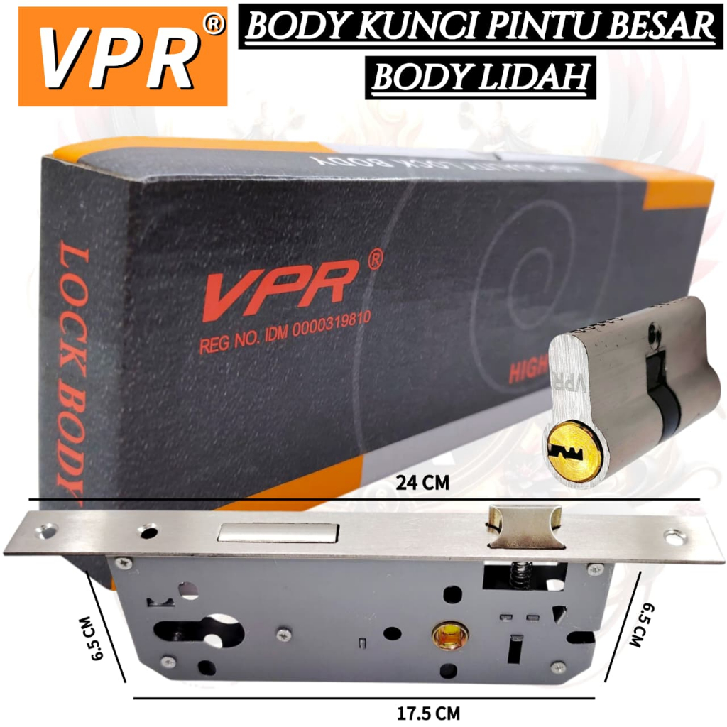 Body kunci besar VPR body kunci pintu handle besar body lidah