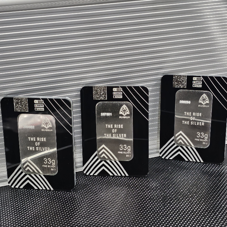 Perak Batangan Silverium Asli 33 Gram 50 Gram Dan 99 gram