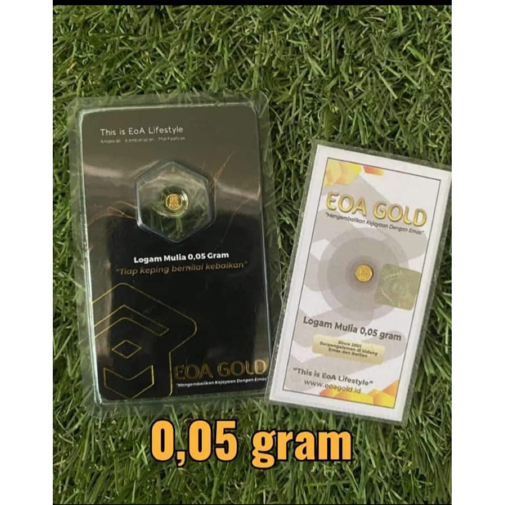 EOA emas murni batangan