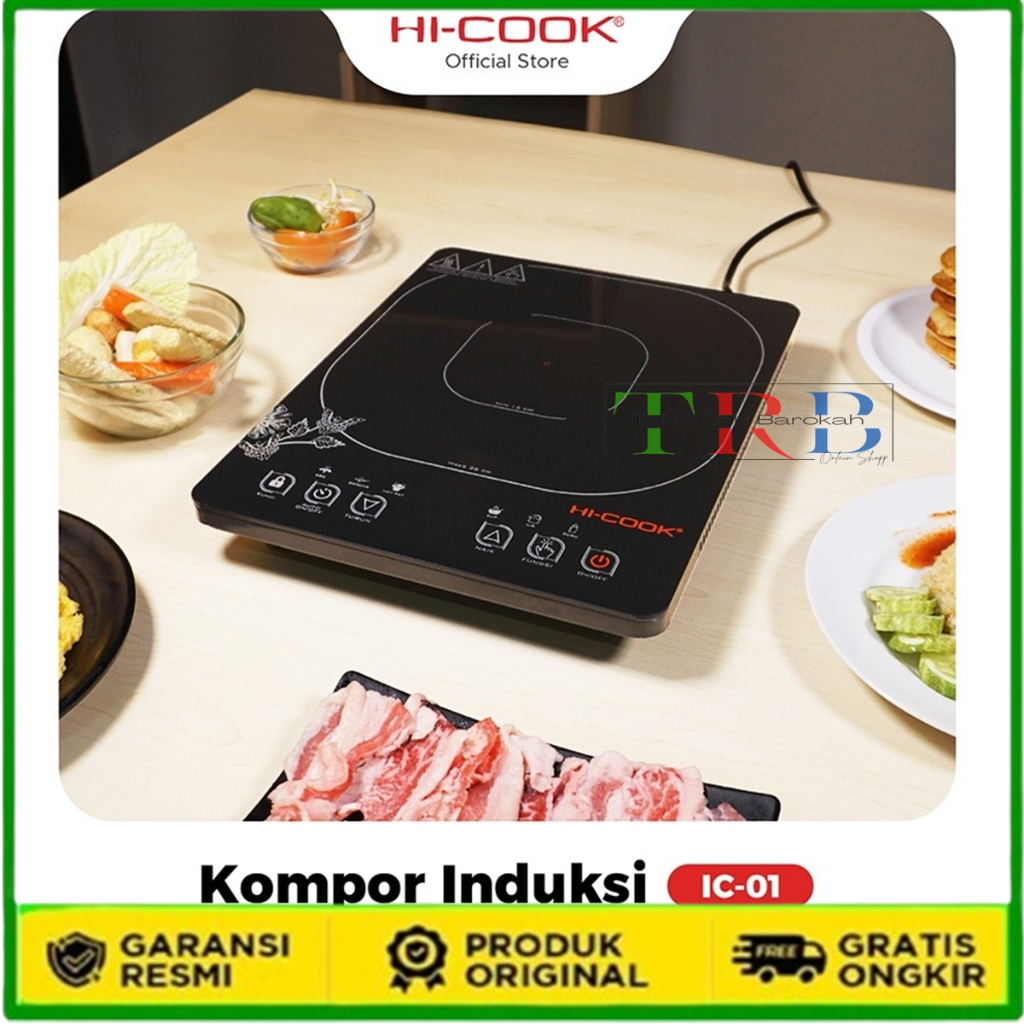 Kompor listik induksi Low Watt Tipe IC-01/IC-02/IC-03-HI-COOK