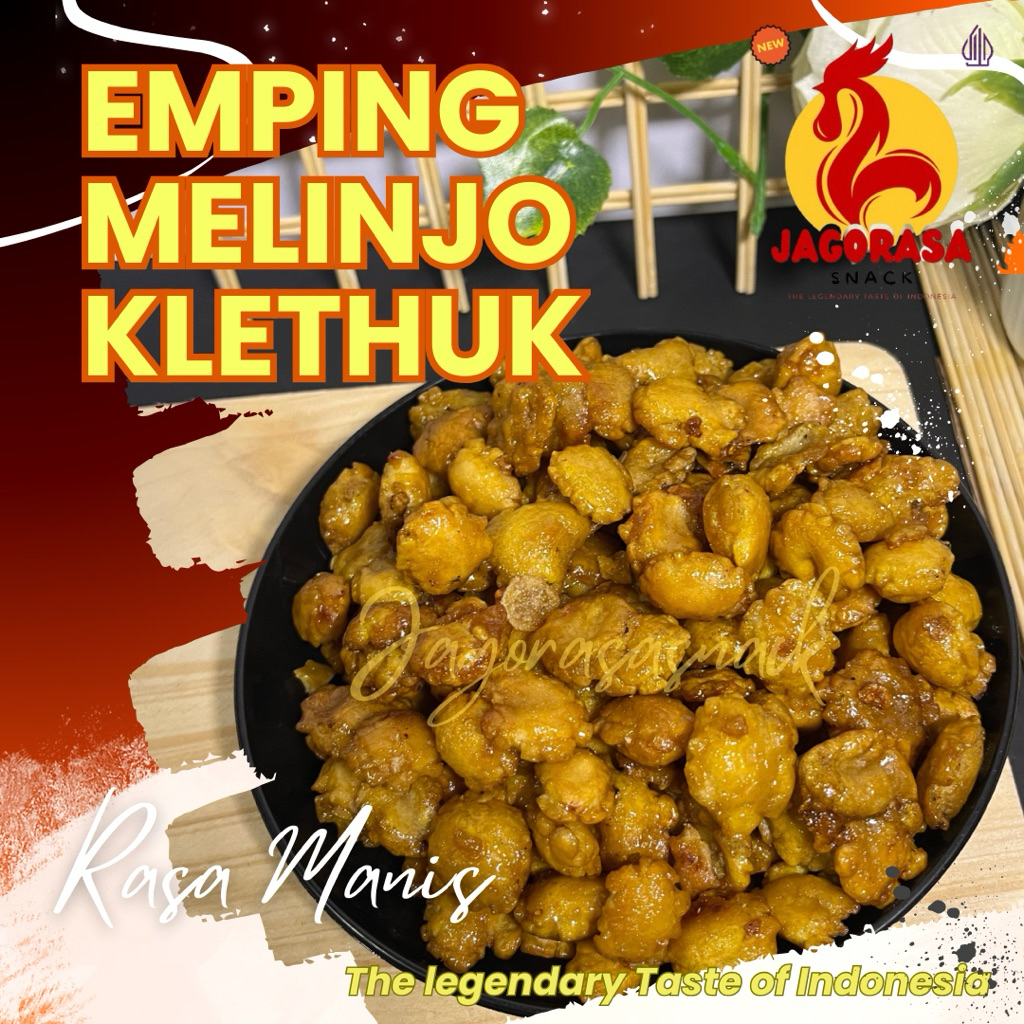 

EMPING MELINJO KLETHUK MANIS KHAS LIMPUNG TERLARIS! 200gr/ 250gr/ 500gr/ 1kg READY STOK DAN FRESH!!