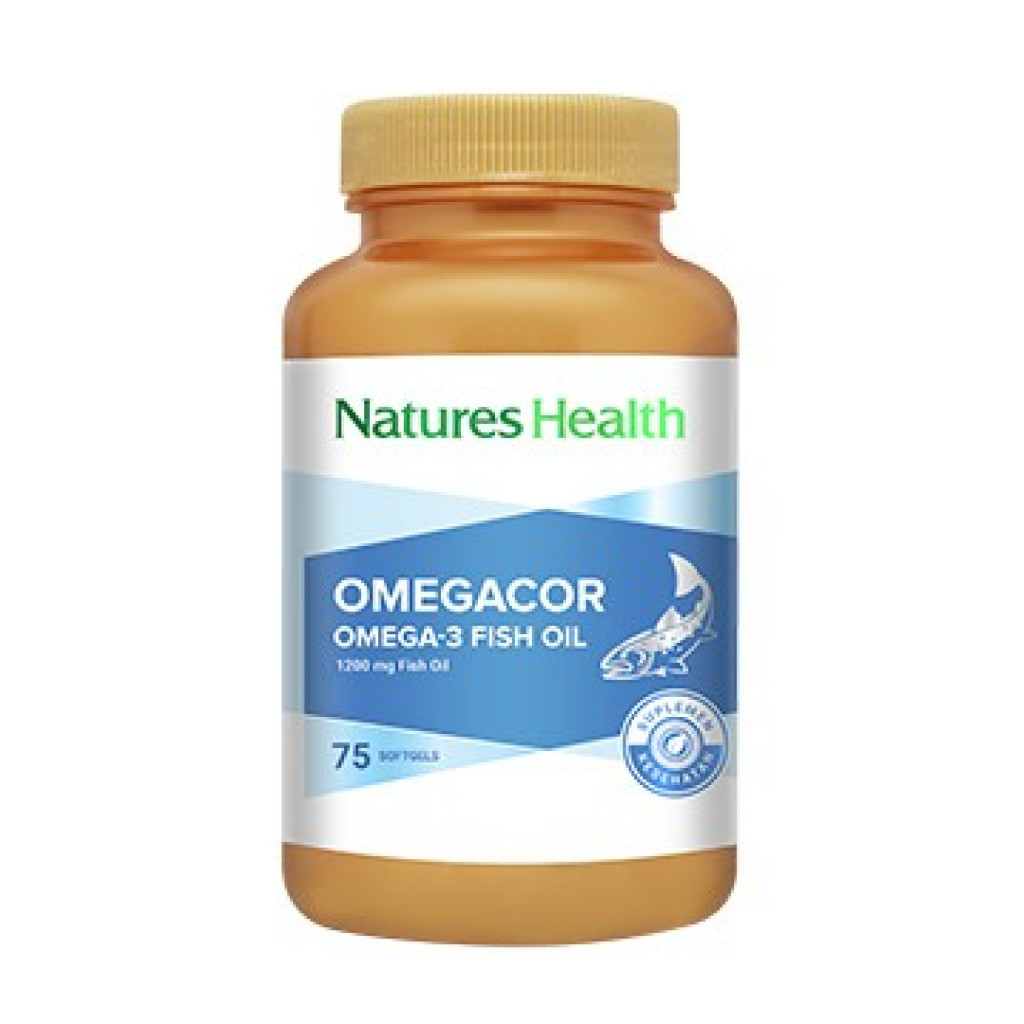NATURES HEALTH OMEGACOR 75 SOFTGEL
