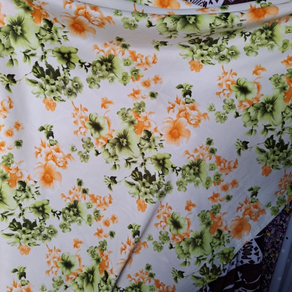 kain satin motif - kain satin motif bunga - kain satin motif premium - kain satin motif AN