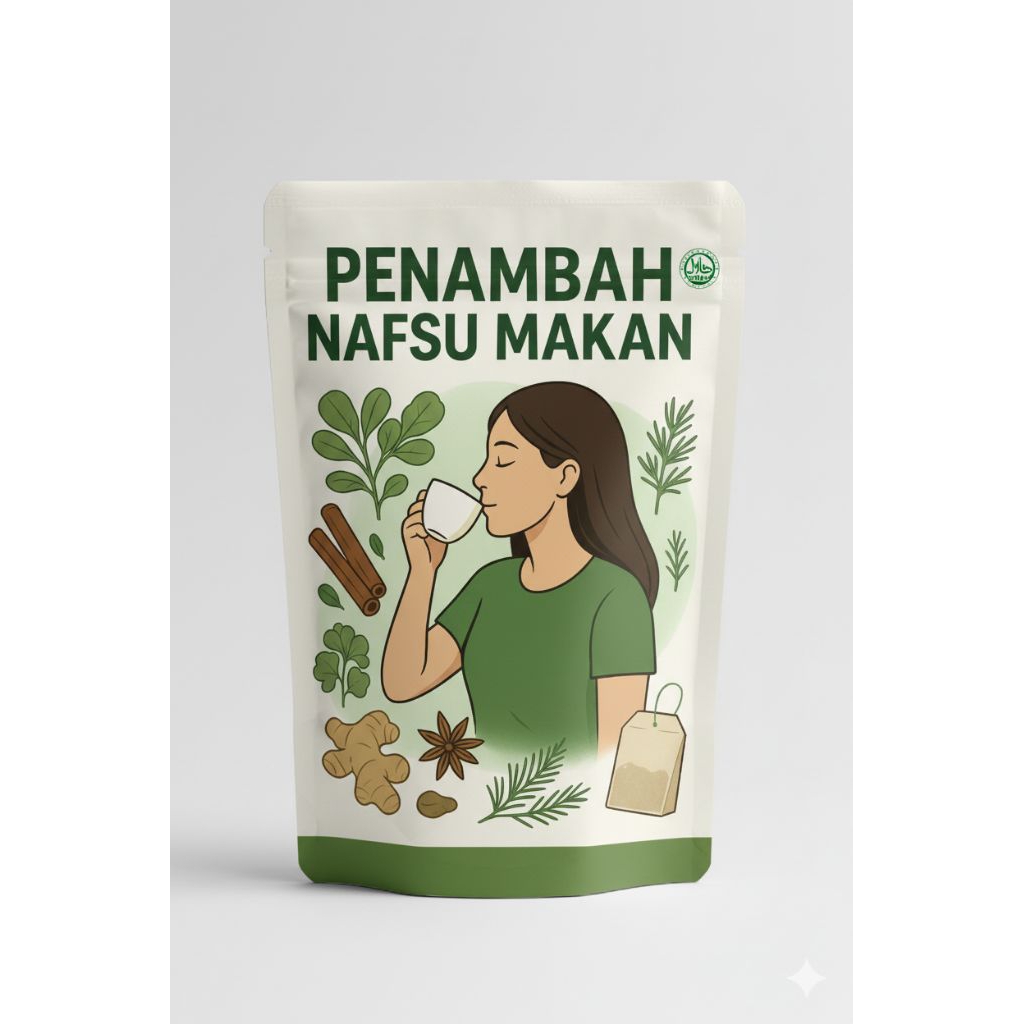 

(Trial pack isi 5) Teh Herbal Penggemuk badan | Penambah Nafsu makan,Solusi Susah Gemuk 100% Bahan Alami