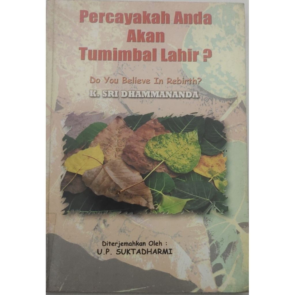 BUKU PERCAYAKAH ANDA AKAN TUMIMBAL LAHIR BEKAS ORIGINAL
