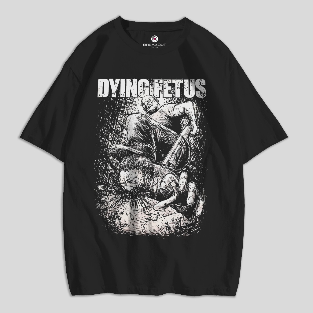 kaos band dying fetus  tshirt dying fetus kaos musik kaos metal