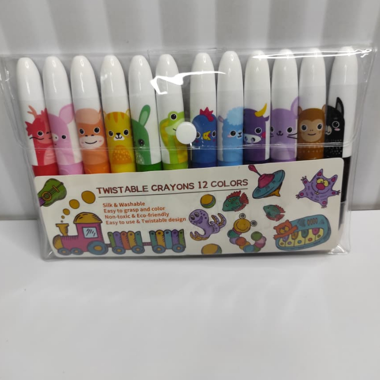 

Twistable Crayons / Krayon Putar 6 dan 12 Warna