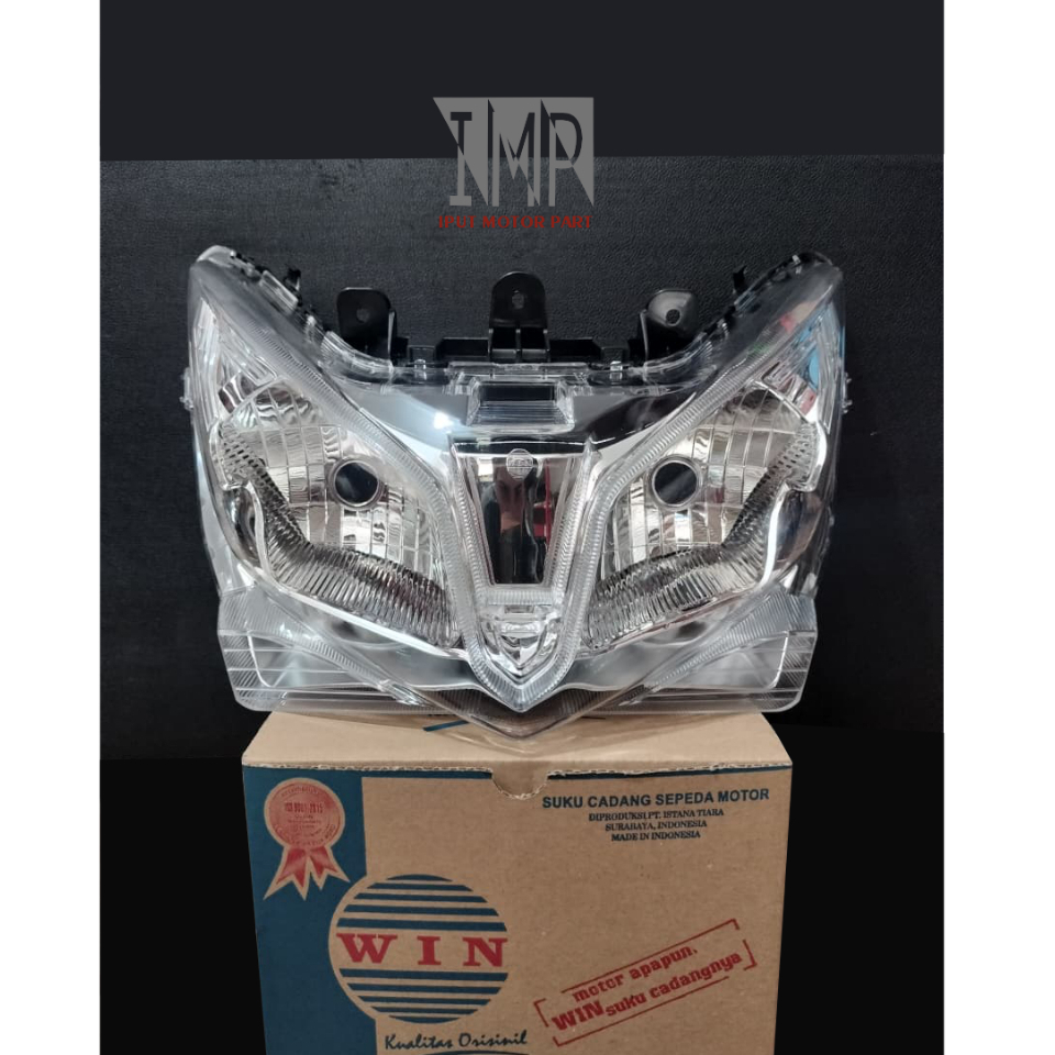 Reflektor Lampu Depan VARIO TECHNO 125 KZR Thn 2012-2015 Original WIN