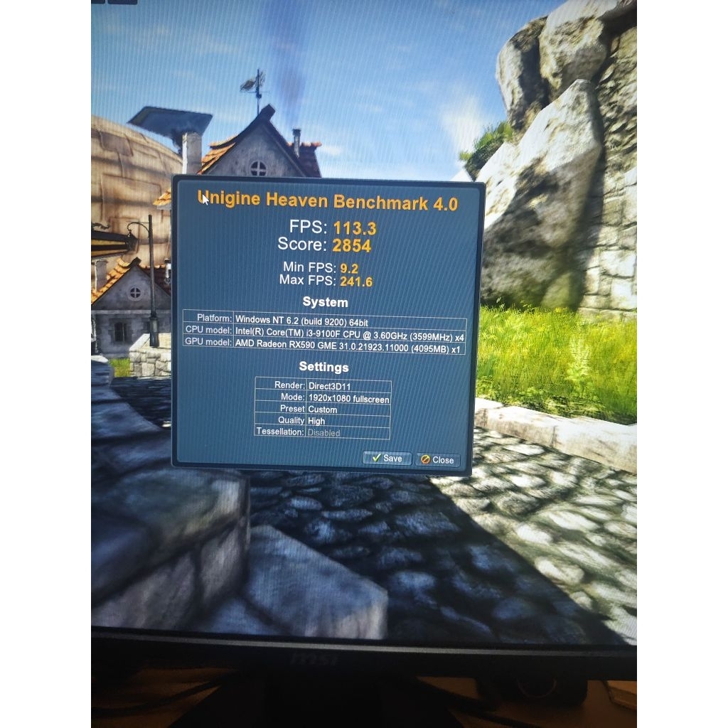 i3 9100f + gigabyte h310m