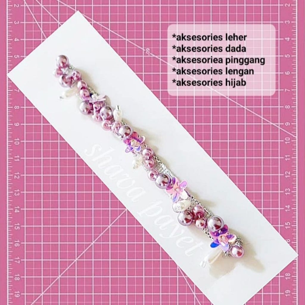 payet rangkai instan mutiara harga untuk 1 cm bukan 1 rangkai