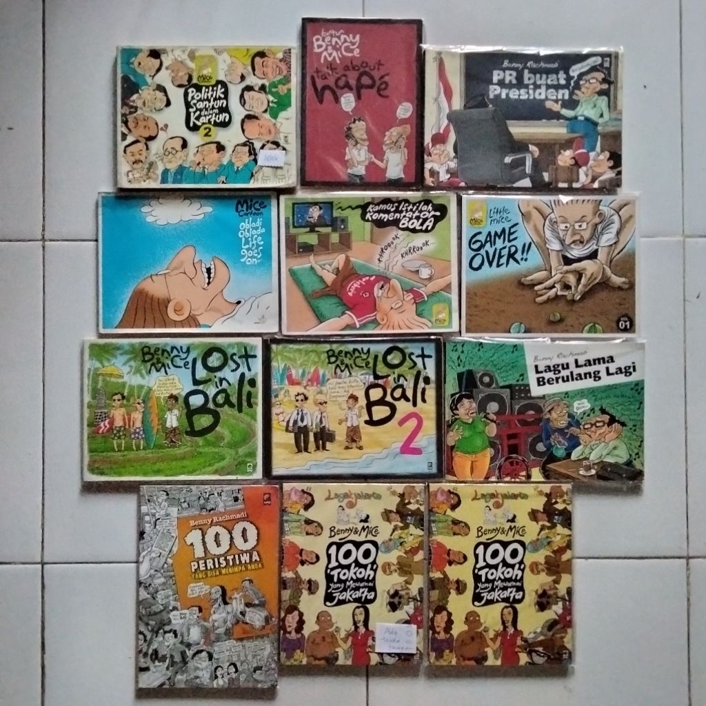 Buku Kartun - Benny dan Mice Cartoon  - Satuan
