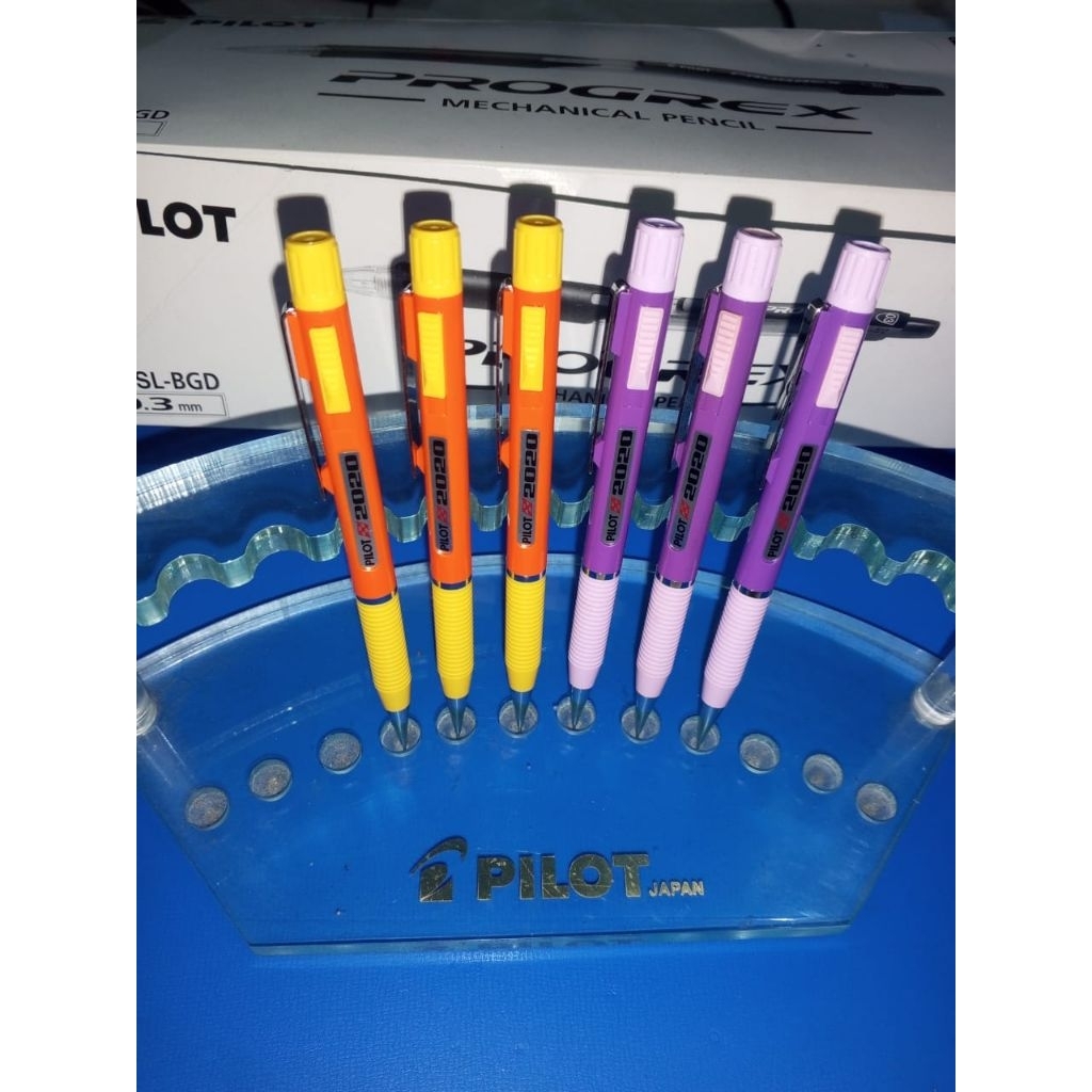 Pencil Mechanical Pilot H-2020 Shaker 0.5mm Free penghapus pensil mekanik (1pcs)