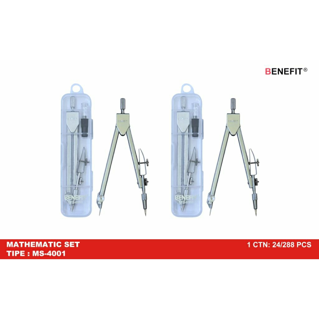 

Mathematics Set / Jangka Benefit Ms-4001