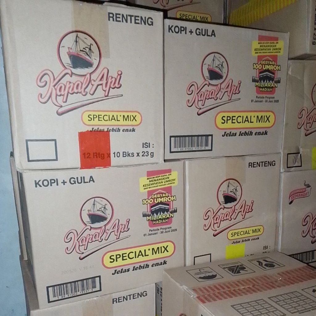 kopi kapal api special mix kartonan