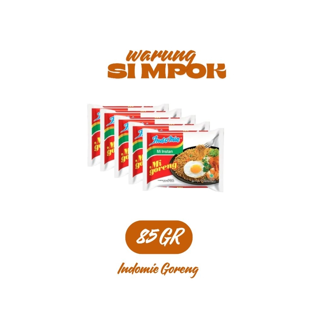 INDOMIE Goreng Grosir 5pcs - Warung Si Mpok