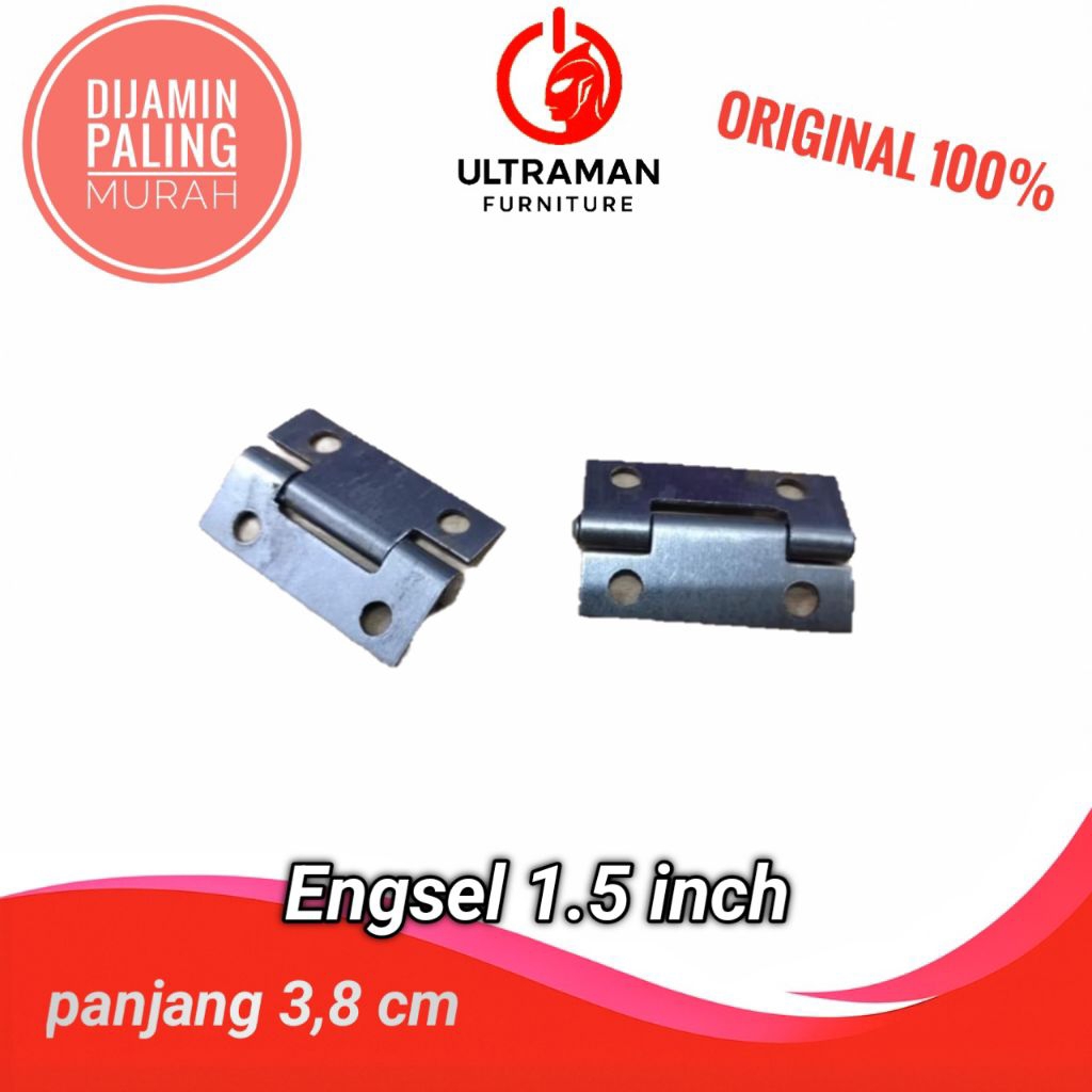 Engsel Kecil ( 24 pcs) ukuran 1,5 inch / ±3,8 cm