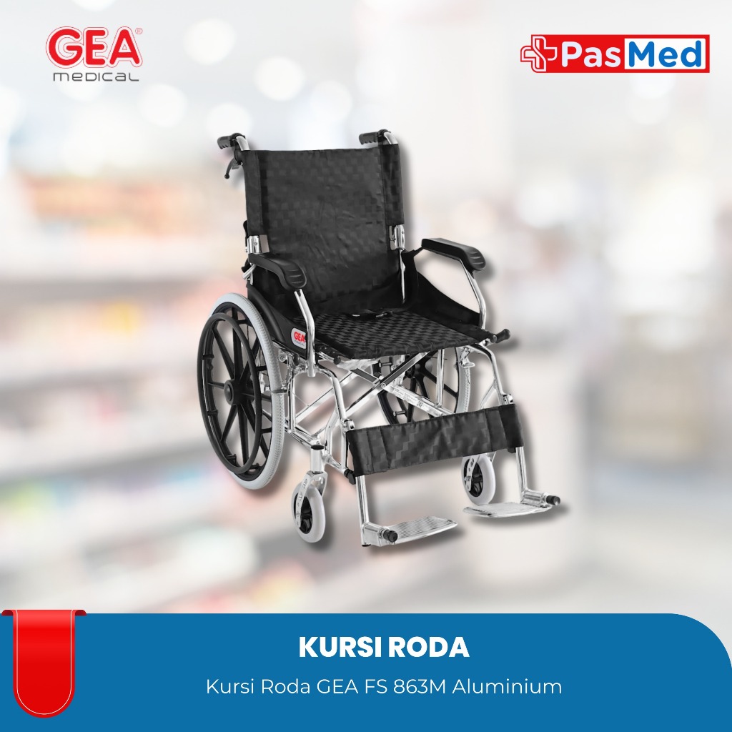 Kursi Roda GEA 863M Aluminium