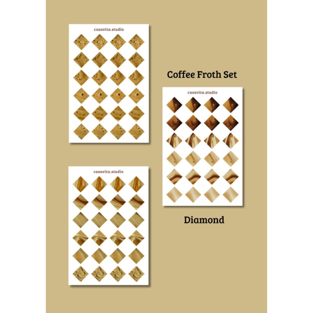 

Coffee Froth Set_Diamond