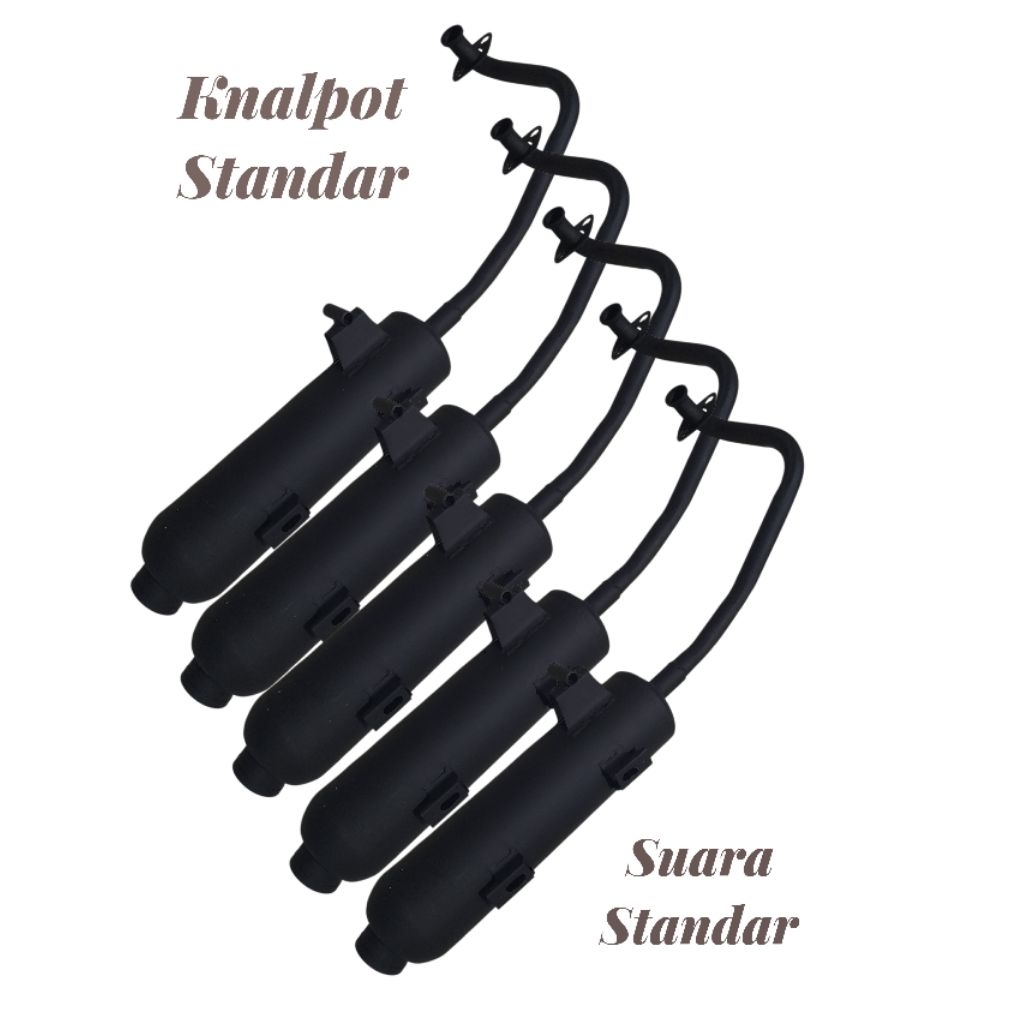 KNALPOT STANDAR VARIO 125 LED OLD, VARIO 150 LED OLD, SUARA HALUS ADEM SESUAI VIDEO