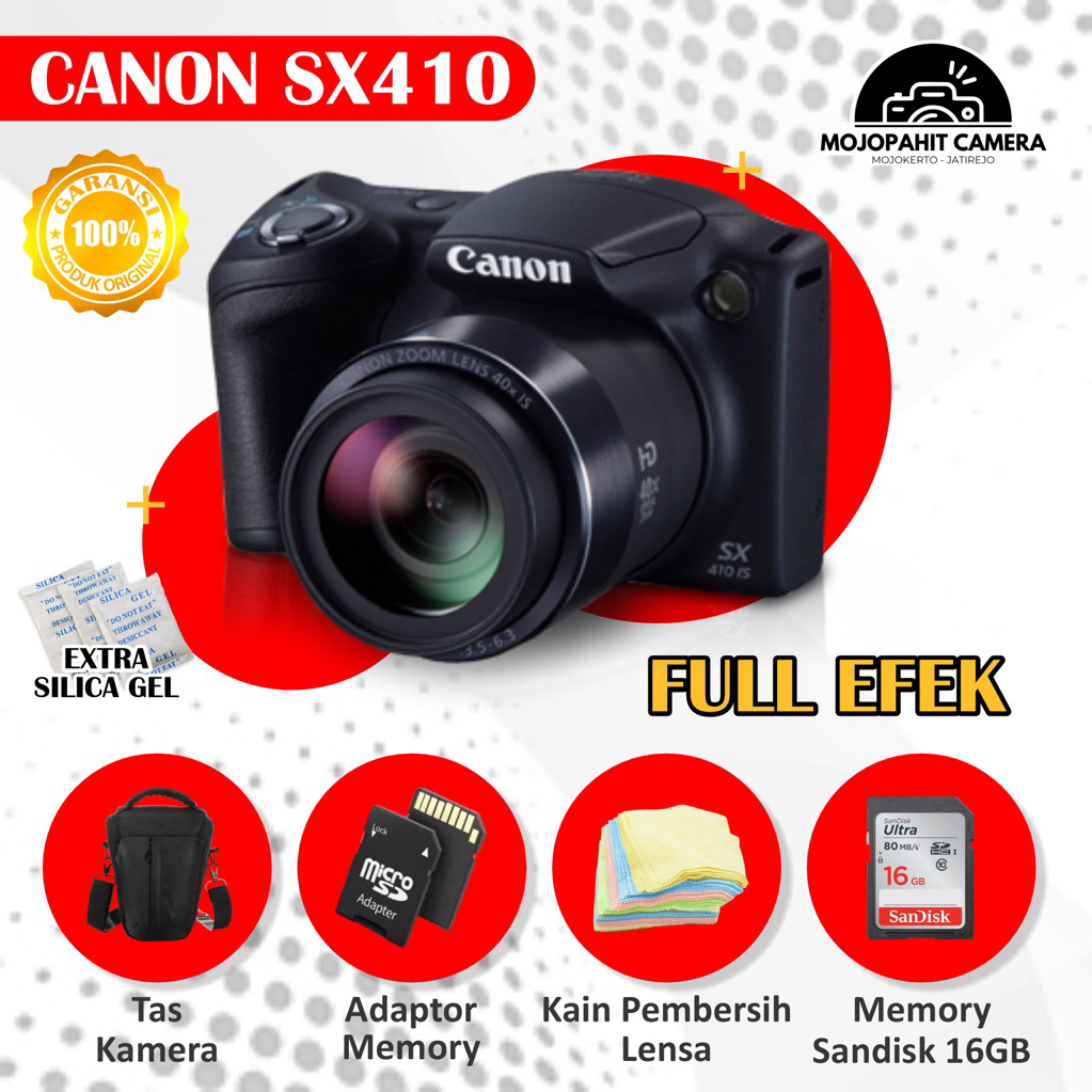 {KAMERA POWERSHOOT} CANON SX410 SECOND NORMAL BERGARANSI