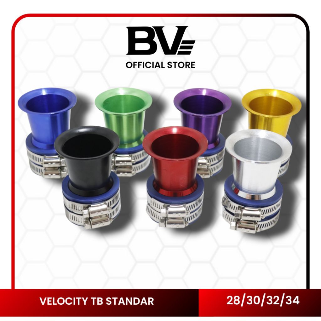 Velocity Throttle Body TB Standar Beat Vario 125 150 Scoopy Downdraft 24 26 28 30 32 34 ARS High Qua