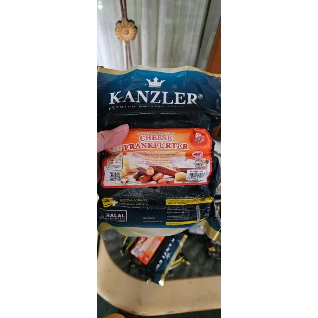 

Sosis Kanzler Cheese Frankfutter 360 gr.