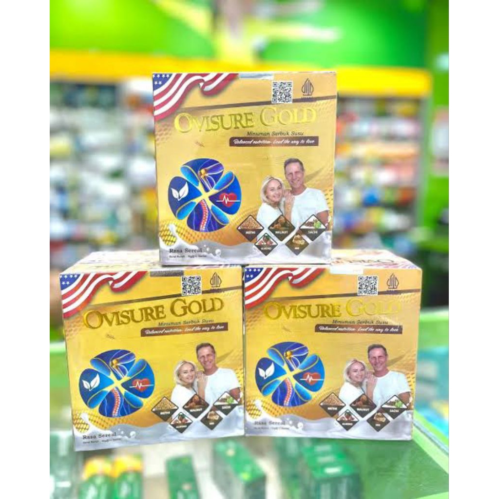 

OVISURE GOLD MILK SUSU OBAT TULANG DAN SENDI YG SEHAT 100% ORIGINAL
