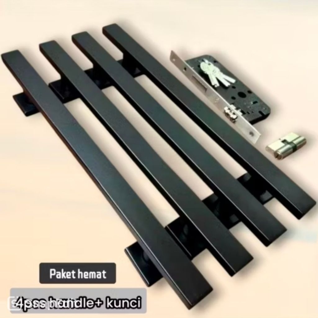 Handle Pintu Rumah Set Kunci || Gagang Pintu Rumah Stainless