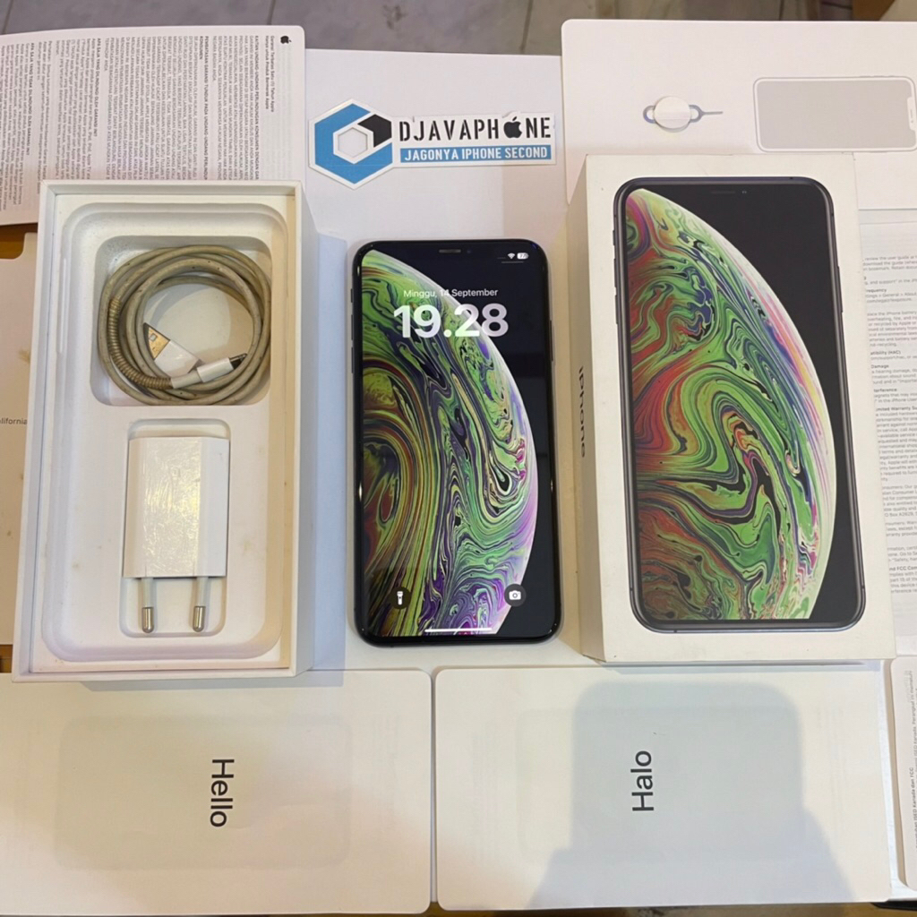 iPhone XS MAX Space Grey 64GB Ex iBox Resmi